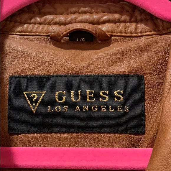 EUC Guess Bomber Jacket Size Large - Picture 2 of 8